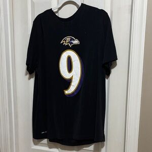 Buy 1 Get 3 Free! Ravens Nike Black Dri-FIT Tee